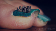 collage domination shrunken_people shrunken_city blue_nails loryelle