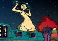 drawing giantess nude color destruction outgrowing_building drsgrowth