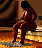 crush nude city large_breasts destruction barefoot buildings bbw town large_butt dark_skin curvy voluptuous bedroom thick yarifox