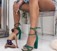 collage feet high_heels kneeling shrunken_man long_nails msku