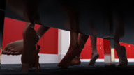 feet barefoot shrunken_person digital_render sayju