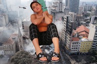 giantess collage city destruction clothed brunette sitting sandals brazil são_paulo zebos2003 giovanna_grigio