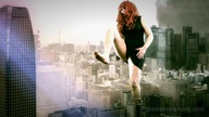 giantess crush feet city loryelle