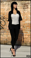 black_hair handheld high_heels shrunken_man digital_render starkadhr