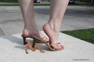 collage feet high_heels shrunken_man pinned red_nails msku