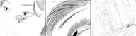 drawing micro monochrome xtreme7 unaware panels bioshock_infinite elizabeth_comstock hair_forest hair