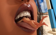 bikini nude comic tongue butt beach barefoot brunette domination story shrunken_man dark_skin pedicure voluptuous manicure latina digital_render aaabbbzzz
