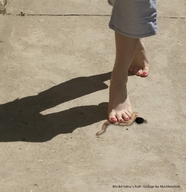 collage barefoot foot_crush shrunken_man red_nails msku
