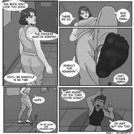 drawing crush feet socks shrunken_man cruel indoors guireyart10