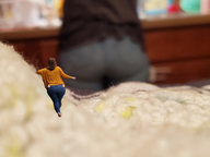 giantess micro butt clothed shrunken_woman