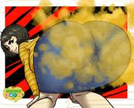 drawing skirt fart entrapment outline between_buttcheeks trapped_between_asscheeks persona_5 sadayo_kawakami swampyart