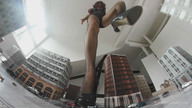 feet city long_hair butt red_hair vehicles point_of_view loryelle