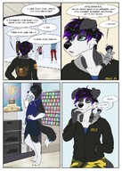 drawing gentle furry comic color shrunken_man on_shoulder karipup