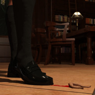 crush blood socks gore shrunken_woman shoe_crush indoors digital_render sayju