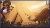 bikini drawing city long_hair destruction blood brunette sitting bus sunglasses shoe_crush outdoors korra poposan digital_render legend_of_korra