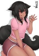 drawing nude color handheld shrunken_woman dangle cat_girl licking_lips vkelis