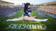 collage long_hair brunette stadium socks sitting football outdoors big_butt splits face_paint tekitocreations