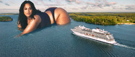 collage panties black_hair long_hair water wet crawling outdoors ships big_butt tekitocreations