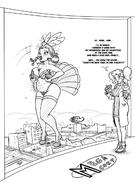 drawing giantess vore blushing destruction train smiling story frakass outdoors dialogue turkey mass_vore
