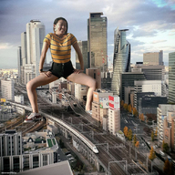 giantess collage city asian kyoujingirls