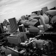 giantess collage city mega asian kyoujingirls
