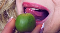 collage blonde tongue mouth shrunken_person imminent_vore loryelle