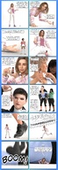giantess comic black_hair large_breasts long_hair glasses brunette multiple_sizes sitting kneeling shrunken_woman looking_down giantesses dangle dialogue panels running_away boomgts digital_render