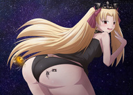 giantess size_difference space butt destruction clothed planet venus stars cosmic_giantess thedaibijin