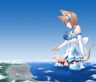 drawing giga city color giant penis clothed ochiko_terada ocean anime cat_ears battle bow crossdressing ships cat_boy femboy monster_boy re_zero felix_argyle