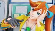 giantess long_hair finger ribbon red_hair tie dangle ace_attorney digital_render athena_cykes bantoras simon_blackquill