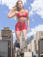 giantess collage city mega blonde destruction wonderslug muscles point_of_view looking_at_viewer são_paulo patricia_parada