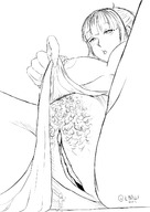 drawing pussy monochrome pubic_hair shrunken_man no_background lavellearts