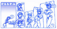 drawing growth manga anime mini_giantess wizdomtooth bunny_girl