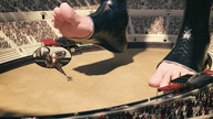 giantess feet mega raised_foot gladiator arena digital_render imminent_foot_crush gtsnova