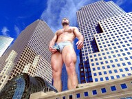 collage city mega giant handheld underwear muscles outdoors cock_bulge beard giulio_10