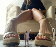 collage feet toes high_heels sandals legs shrunken_man msku