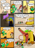 drawing vore furry anthro comic color uvula piercings shrunken_people female_domination voluptuous gtb23