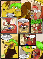 drawing vore furry anthro comic color uvula piercings shrunken_people female_domination voluptuous gtb23