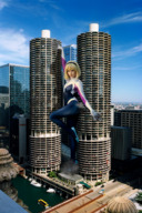 giantess collage city mega blonde butt destruction buildings boats vehicles costume ships headband between_buildings spider_man gwen_stacy spider-man marvel_comics spider-gwen vulture peter_parker batman4380438