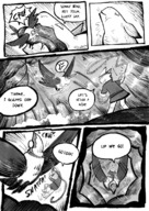 drawing gentle furry anthro comic monochrome story romantic adventure dialogue science_fiction jaggedjagd plot_intensive giant_things_and_tiny_things