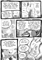 drawing gentle vore furry anthro comic monochrome story romantic adventure dialogue science_fiction internal_view jaggedjagd plot_intensive giant_things_and_tiny_things