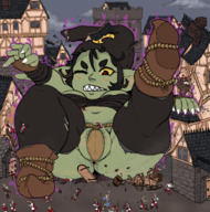 drawing growth giantess blushing black_hair color destruction clothed pubic_hair buildings butt_crush anime outgrowing_building knight gloves green_hair witch thong sitting town falling pinned outdoors under_foot under_shoe thigh_highs hanging_on running_away on_pussy under_butt on_stomach goblin sharp_teeth thick_thighs skimpy_clothing one_eye_closed shortstack billmann1815 bare_midriff sitting_on_tiny witch_hair