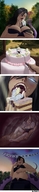 drawing gentle feet vore angel blonde comic black_hair color large_breasts long_hair tongue clothed licking toes barefoot cleavage soles saliva sequence digestion high_angle low_angle smiling cake kissing fangs shrunken_woman open_mouth food hugging dark_skin outdoors inside_stomach freckles snake_girl nail_polish monster_girl panels scales imminent_vore internal_view looking_at_tiny on_food on_breasts one_eye_closed stomach_bulge cupping_breasts bare_midriff angelicchaos
