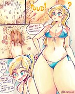 bikini giantess comic beach nikki ceres_us nikkiscutefeet