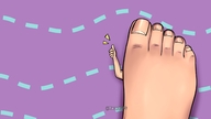 feet color toes tiny smiling toe_nails thumb digital_render squashing under press rarayagts