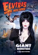 city dragon black_hair large_breasts long_hair destruction handheld cleavage fire goth looking_up outdoors elvira