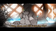 drawing nipples gentle giantess nude furry blushing tail anthro monochrome black_hair large_breasts butt bath cleavage green_eyes goddess pool nipple_crush cleaning jewelry tinies necklace commission otter dialogue anchor breast_press winking on_butt hand_on_head saatchi looking_at_tinies thesociallyawkwardpinguin splash_of_color