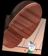 unaware boot hat raised_foot running_away hilda_(series) slugmanoctavio3 gerda_gustav