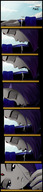 drawing gentle comic color saliva purple_hair purple_eyes mouthplay raven teen_titans kissing beast_boy rose shrunken_man teasing open_mouth soft_vore indoors flower closed_eyes dialogue sound_effects looking_at_tiny dc_comics anon grey_skin ravenravenraven