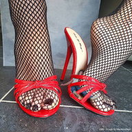 collage feet color domination in_shoe sandals foot_crush fishnets humiliation female_domination heel cruel under_foot nail_polish msku